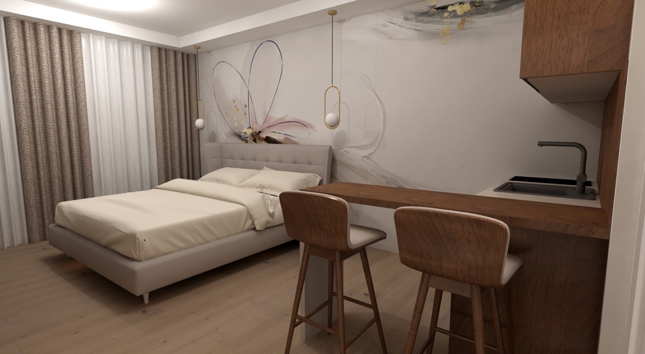 Moderno uređen apartman
